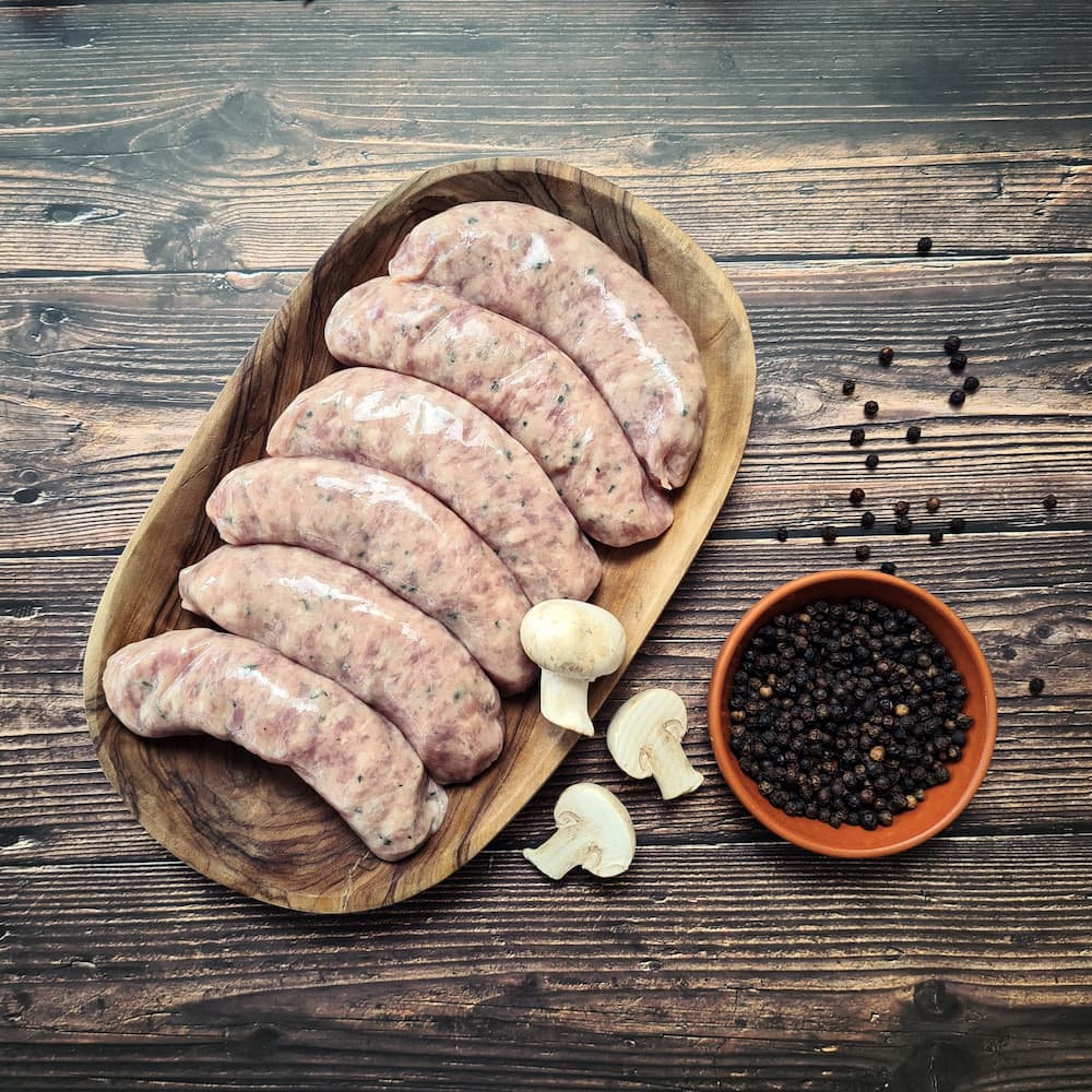 405_Sausages-Glouchester-Sausage Gloucester Old Spot Sausage