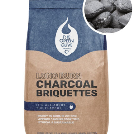 Long Burn Charcoal Briquette 8kg